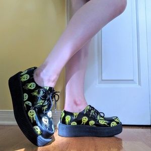 T.U.K. Melted Smiley Creepers